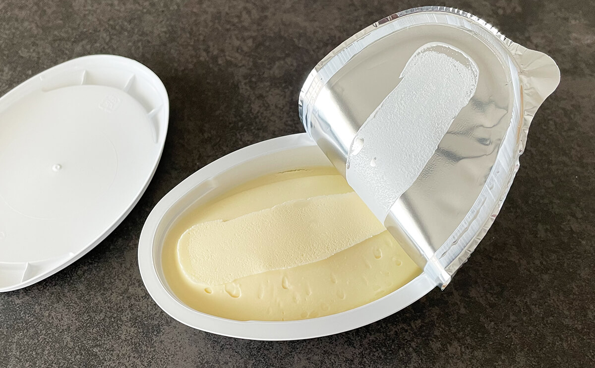 バニラアイスのような発酵バター