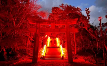 志賀海神社は博多湾を守る海神の総本社！龍神様の都と称されるパワースポットで開催される志賀島潮騒ヨイ祭り